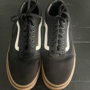 Vans Black and White Old Skool Sneakers
